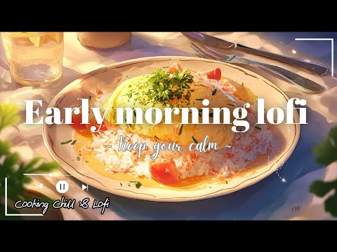Early morning lofi keep you calm 🍃 Mellow Lo-fi Hip Hop to Cook, Unwind, Heal and Drift Off