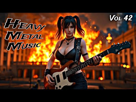 Best Heavy Metal Music Playlist For Motivation, Game, Work, Study - Relaxation ||  vol 42