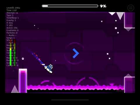 Playing geometry dash pt.1