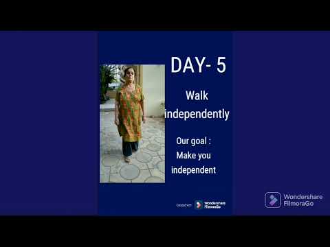TOTAL KNEE REPLACEMENT|6 Days of Post-Surgery Physiotherapy Rehabilitation| Quick Recovery|@DrAtHome