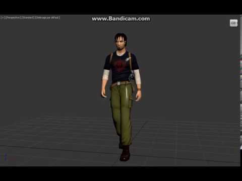 Animation test - Kurtis Walking