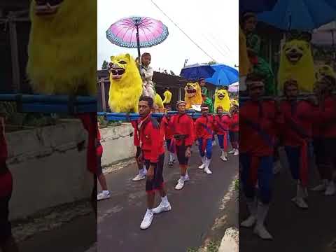 Iring-Iringan Puluhan Sisingaan di musim hujan#sisingaan #sisingaansubang