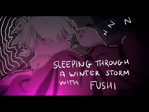 sleeping through a winter storm with Fushi [ASMR] Sleeping, Studying | To Your Eternity Ambience