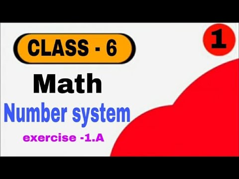 class  6 maths chapter 1... Exercise 1A.. question...1
