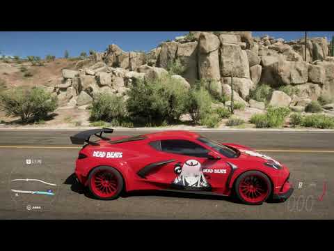 [Forza Horizon 5] In-progress Calliope Mori Itasha Car Test Drive