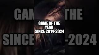 Every Game Of The Year Since 2014-2024 #games #rock #shorts #gaming #rpg #videogames