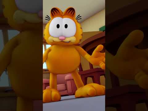 How is Garfield going to handle that?! 😨 #shorts #Garfield #cartoon #animation #thegarfieldshow