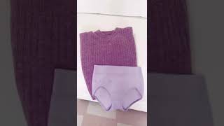 Plum perfection. 💜 #shorts #bras
