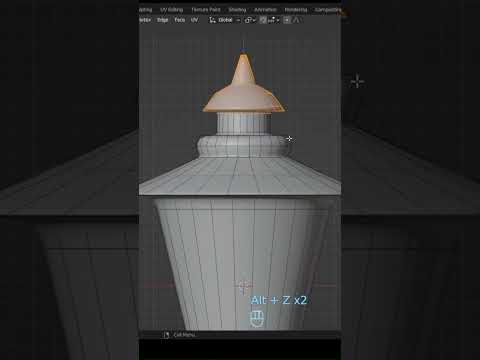 Creating a Stylized Italian Street Lamp using blender.