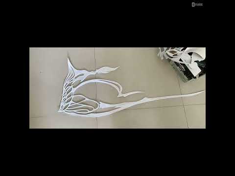 Final Fantasy 14 FFXIV Tsukuyomi Cosplay Set with Lightable Moon- Working in Process