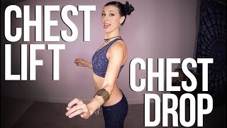 CHEST LIFTS & DROPS - HOW TO BELLY DANCE FOR BEGINNERS