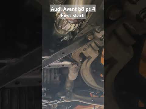 Pt4 Audi Avant b8 k04 Starts up #audib8 #mechanic #audiavant #bigturbo