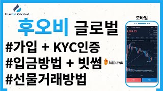 Huobi Global l 후오비글로벌 가입 KYC인증 입금방법(코인전송) 모바일 선물거래 방법까지 코린이도 쉽게 따라하자!