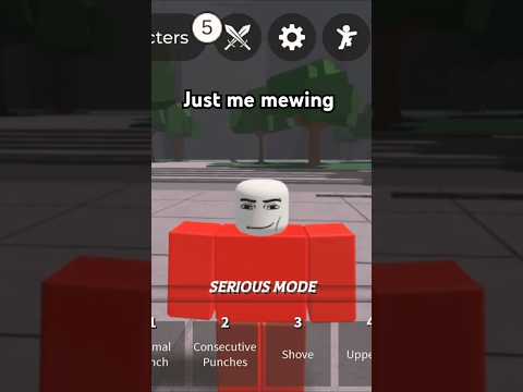 Red man mewing aka not kj