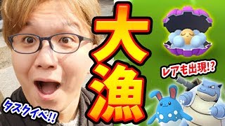 パールルデイは色違い率超アップ?ハンテール&サクラビスのイロチコンプ目指して!【ポケモンGO】