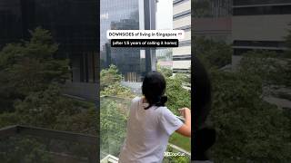 Downsides of living in Singapore 🇸🇬 #singapore #expatlife #expat #indianinsingapore #shorts #viral