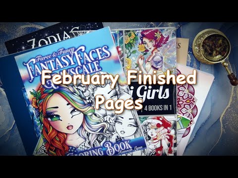 February Completed Pages
