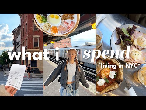 What I Spend in a Month Living in NYC *as a 27 year old* 💸