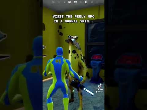 I FOUND A COOL SECRET WITH PEELY! 🍌😱 #shorts