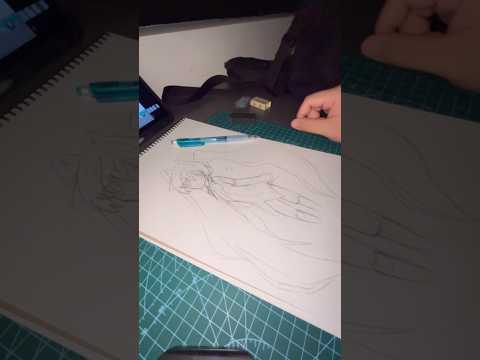 Hatsune Miku #art#hatsunemiku#drawing (focus on the anatomy) #hatsunemiku