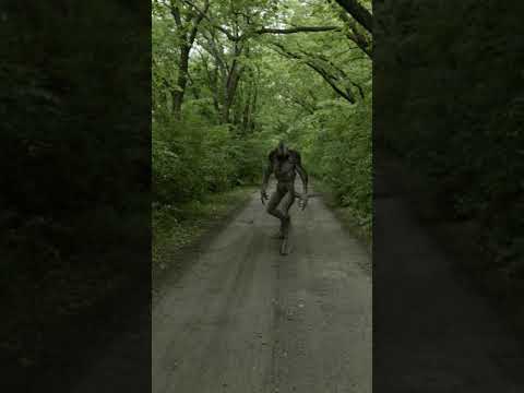 Monster In My Path:  A TomSquad short horror film.  Zombie Strike Blaster. #shorts