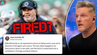 Cowboys Aren't Re-Signing Mike McCarthy After Reports A New Contract Was Coming?! | Pat McAfee Show