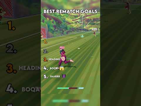 Top 5 Best Rematch Goals #football #soccer #rematch #bluelock  #fifa #gaming