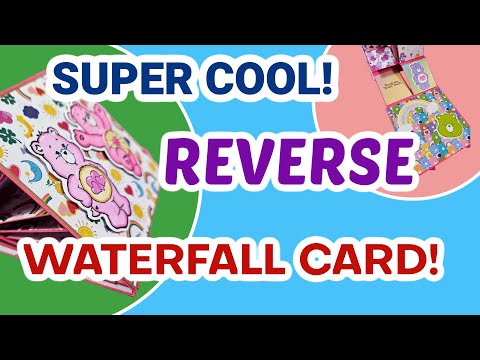 SUPER COOL REVERSE WATERFALL CARD!!