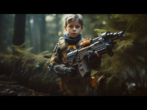 Nerf War:  A Very, Very Short War--Nerf Elite Eagle Point--Voluart Dart Gun--Zombie Strike Blasters