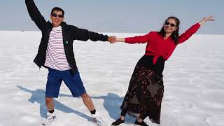 帕克城 度假游 （四）盐湖城 - 天空之镜 (博纳维尔盐滩  Bonneville Salt Flats)