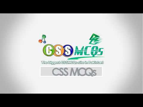 CSS MCQs Official Logo | CSSMCQs com Intro