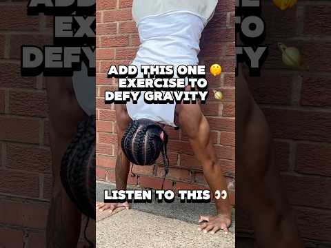 Dreaming of that Handstand? You’ve been sleeping on this👀💪🏽 #shorts #calisthenics #handstand #gym