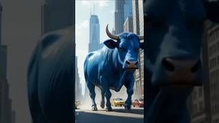 Angry Baby Cow Destroys the City?! 🚨🐄💥 #shortvideo #viralvideo2025