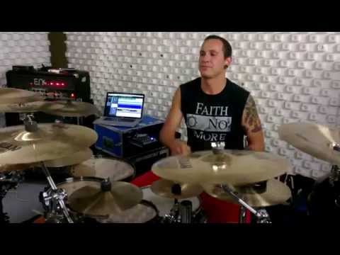 Kevin on Drums: Dreamshade Rehearsal Wide Awake