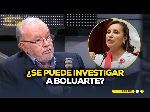 ¿Se puede investigar a Boluarte en funciones? García Belaúnde responde #LASCOSASRPP | ENTREVISTA