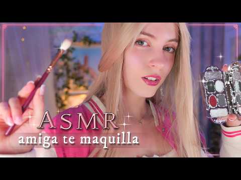 💘 ASMR Your MEAN GIRL Friend Does Your Makeup for a Date… Is She Jealous? 👀