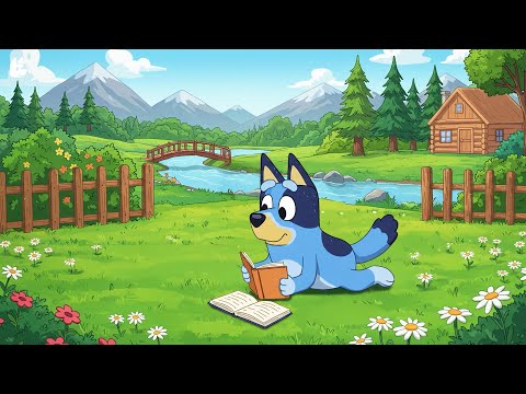 Bluey’s Blossoming Study Mood 🌿📖 Smooth Chill Music for Focus & Study, Work