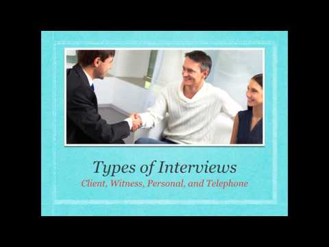 Human Relations and Interviewing