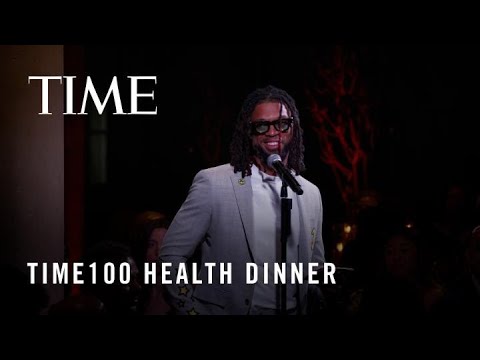 Watch Damar Hamlin' Toast at the TIME100 Impact Dinner: Leaders Shaping the Future of Health
