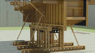 Forming Bridges with EFCO: Assembling a Cap Form with EFCO PLATE GIRDER® -- Hinged Soffit
