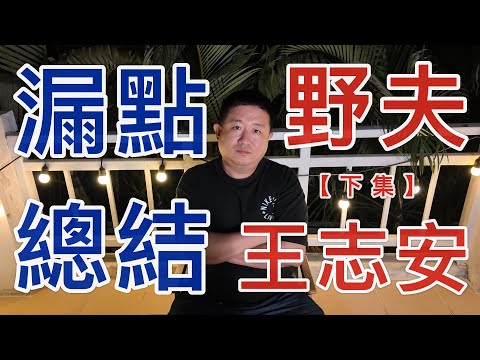 關於清邁野夫事件｜王志安采访野夫｜下集解读【下】