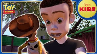 Toy Story Rival: Sid | Pixar's Toy Story | @disneykids​