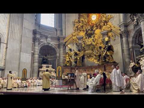 Eastern Liturgy in St. Peter's