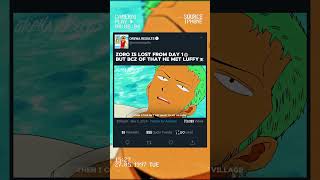 LOST his way back to home and found a way to HELL☠️#onepiece #luffy#zoro#anime#animeshorts