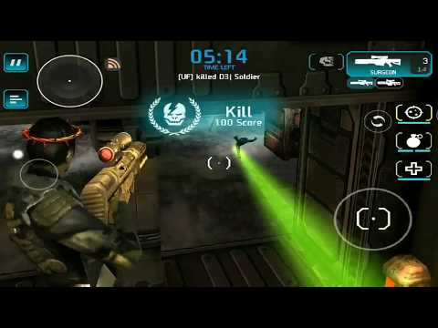 UF Vs D3 Soldier | Shadowgun Deadzone | One Vs One Sniping Series