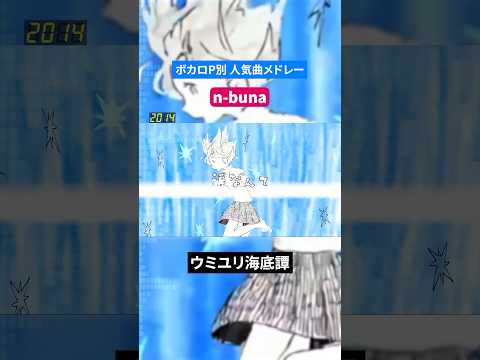 【n-buna】ボカロP別人気曲メドレー