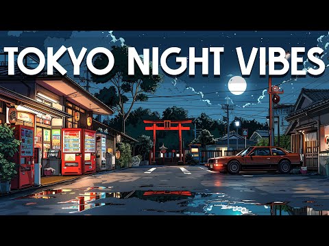 LoFi Drenched in Rain🔥Tokyo Night Vibes 🌃 Lo fi Beats To Sleep, Relax  [lofi hiphop mix]