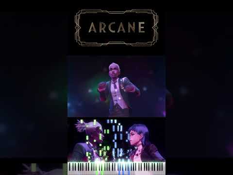 Ekko and Jinx Dance but with piano background music #arcane #jinx #ekko