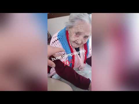 SIGNORA HA COMPIUTO 104 ANNI, MA NON HA LÀ MINIMA VOGLIA DI ARRENDERSI E SENTITE CHE DICE!!