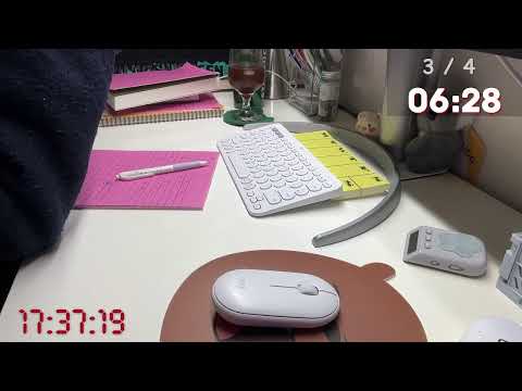 study with me